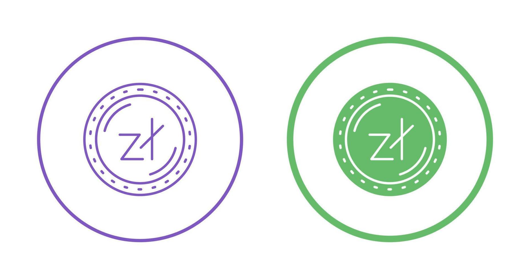 Zaloty Currency Vector Icon