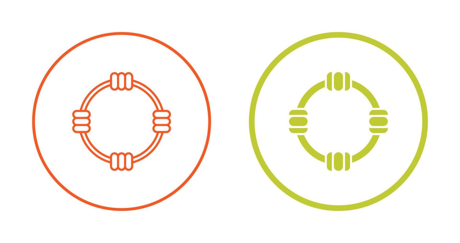 Hula Hoop Vector Icon