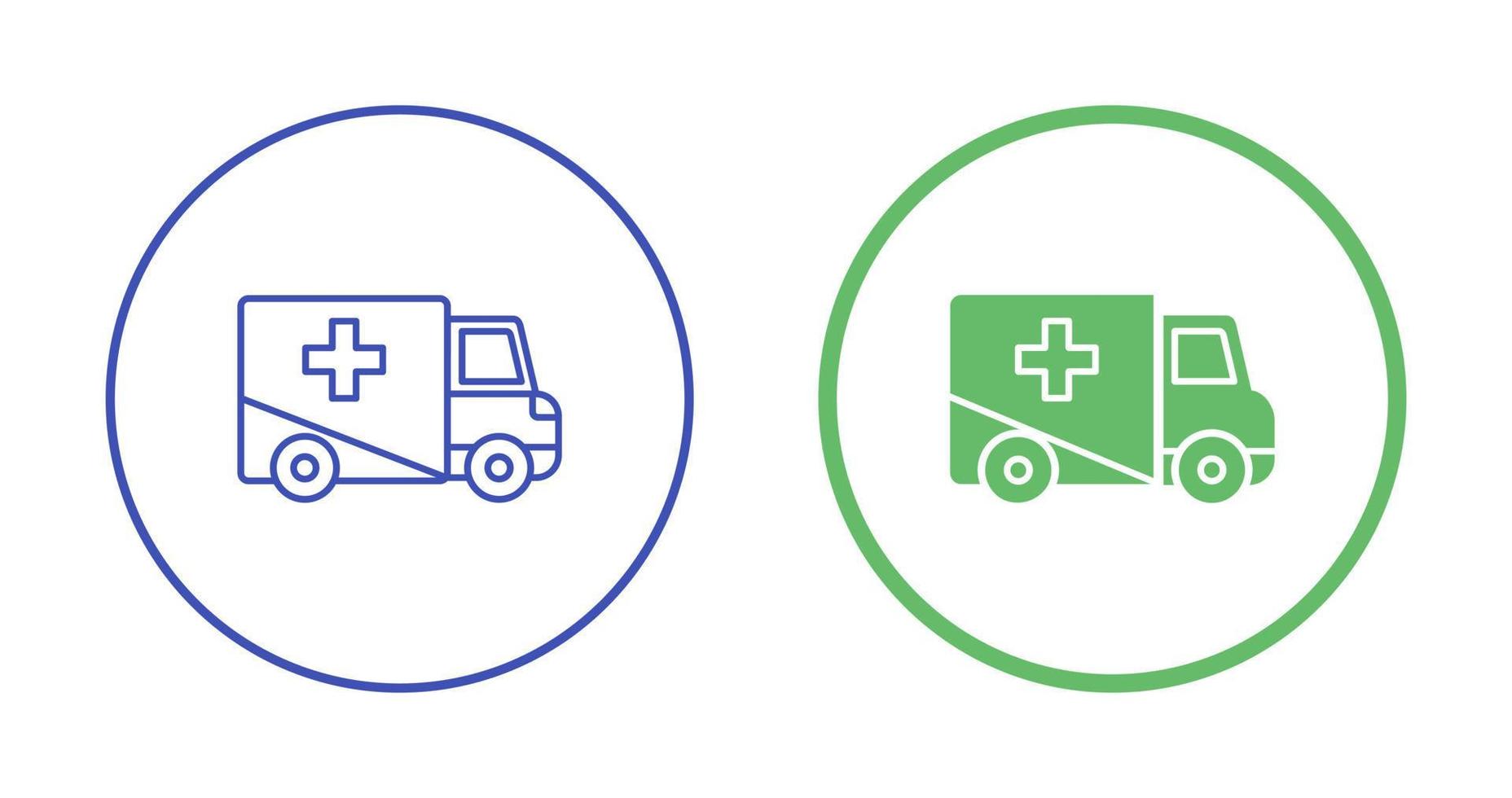 Ambulance Vector Icon