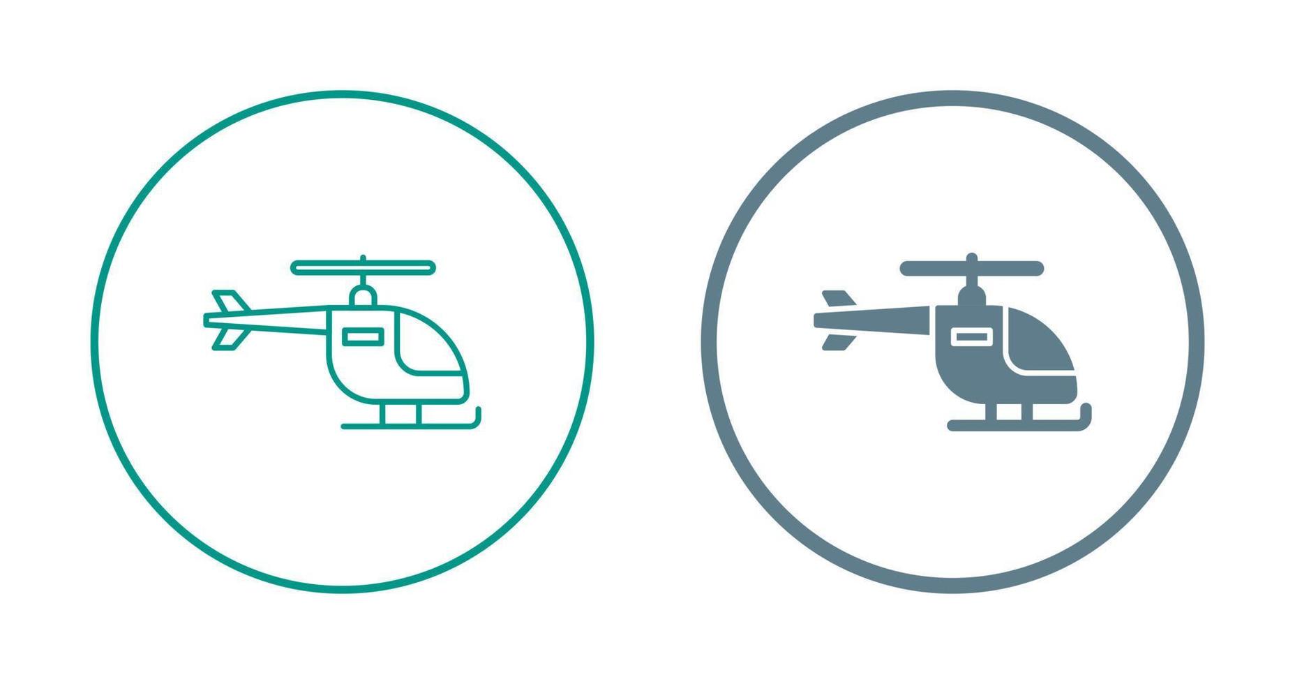 Helicopter Vector Icon