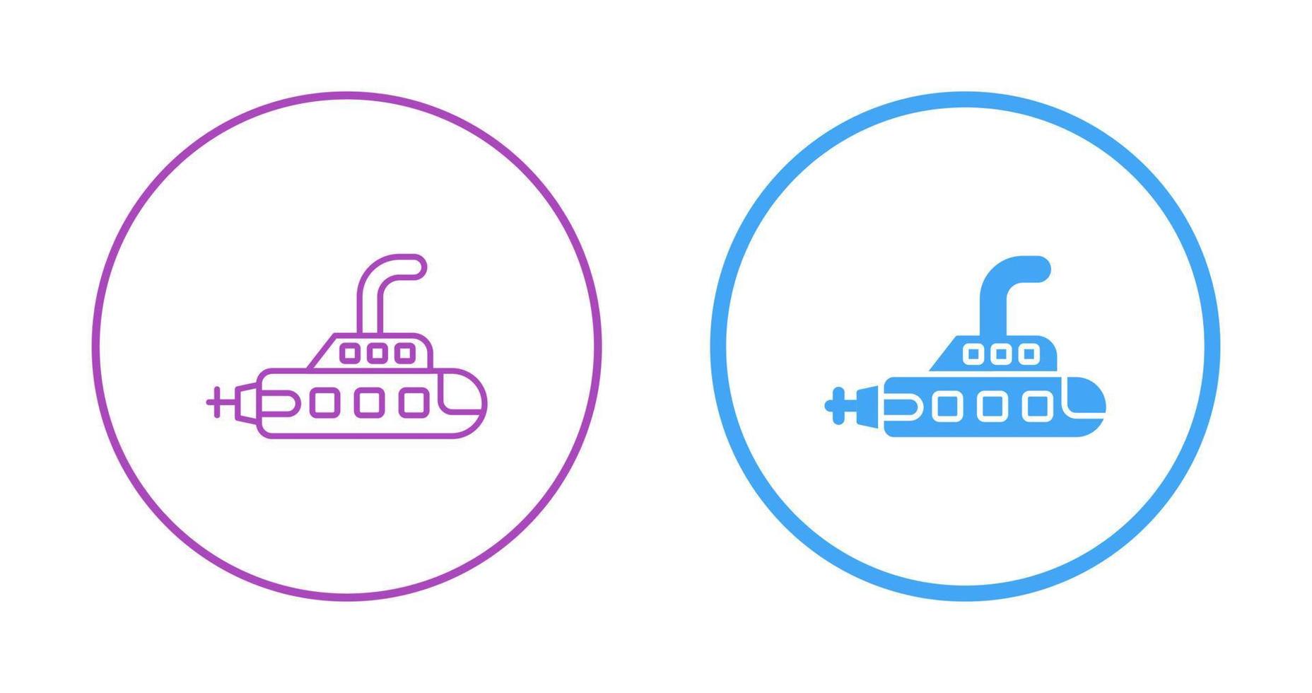 Submarine Vector Icon