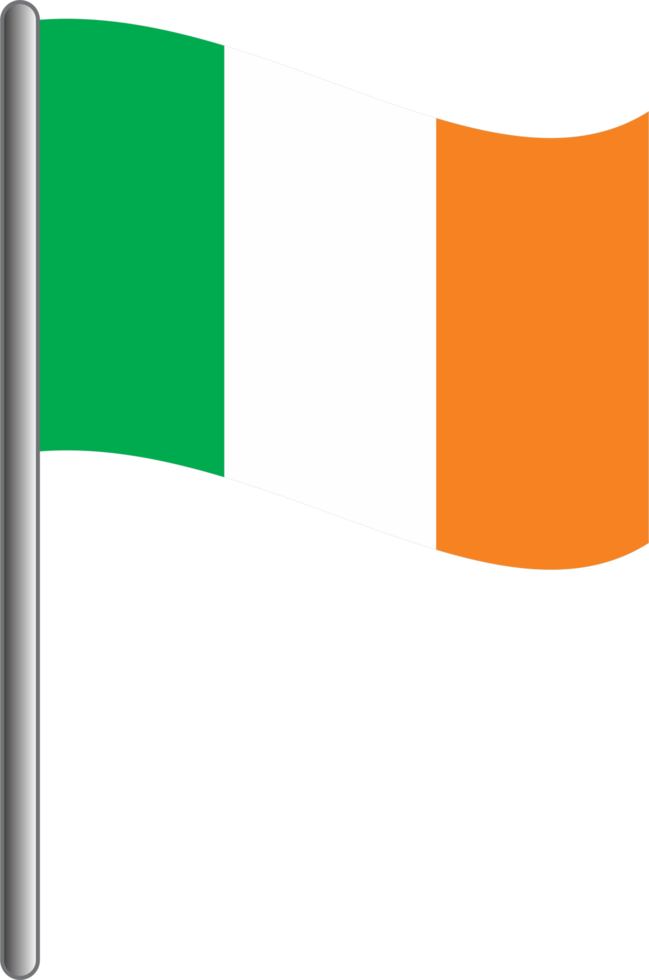irland flagga png