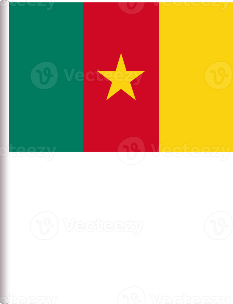 Cameroon flag PNG