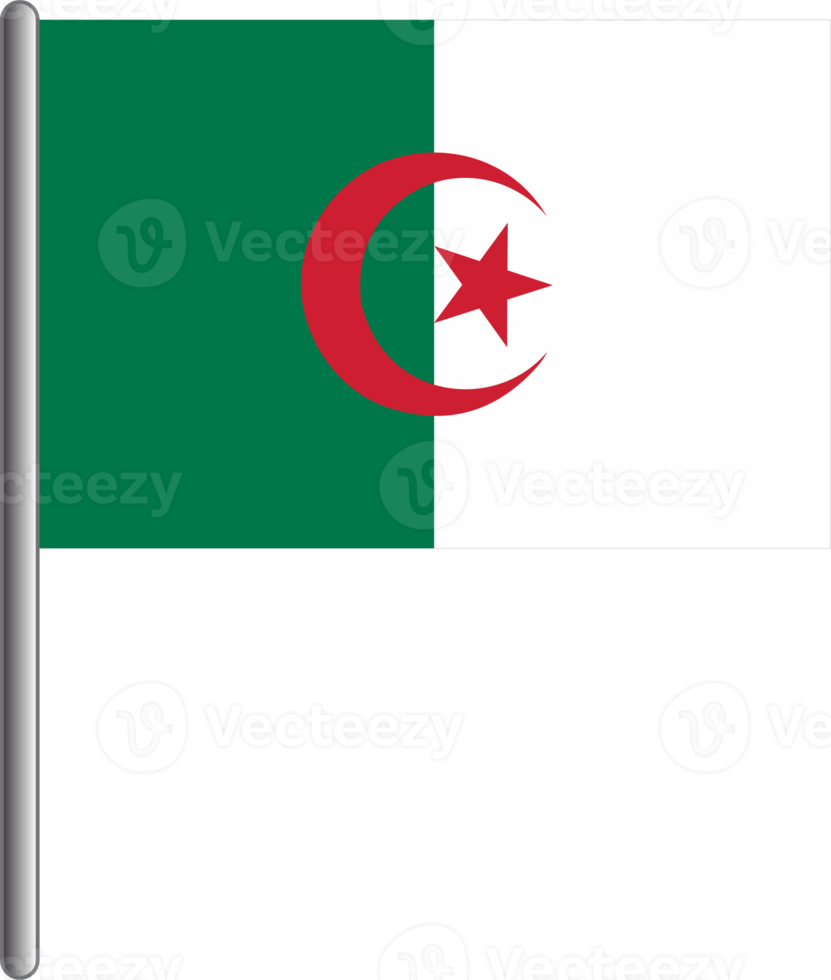 argélia bandeira png