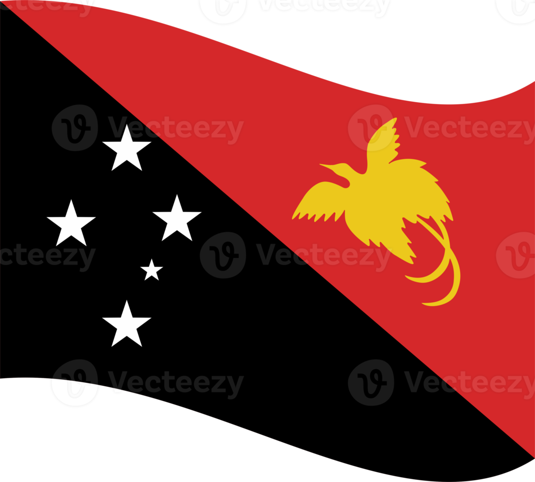 Papoea nieuw Guinea vlag PNG