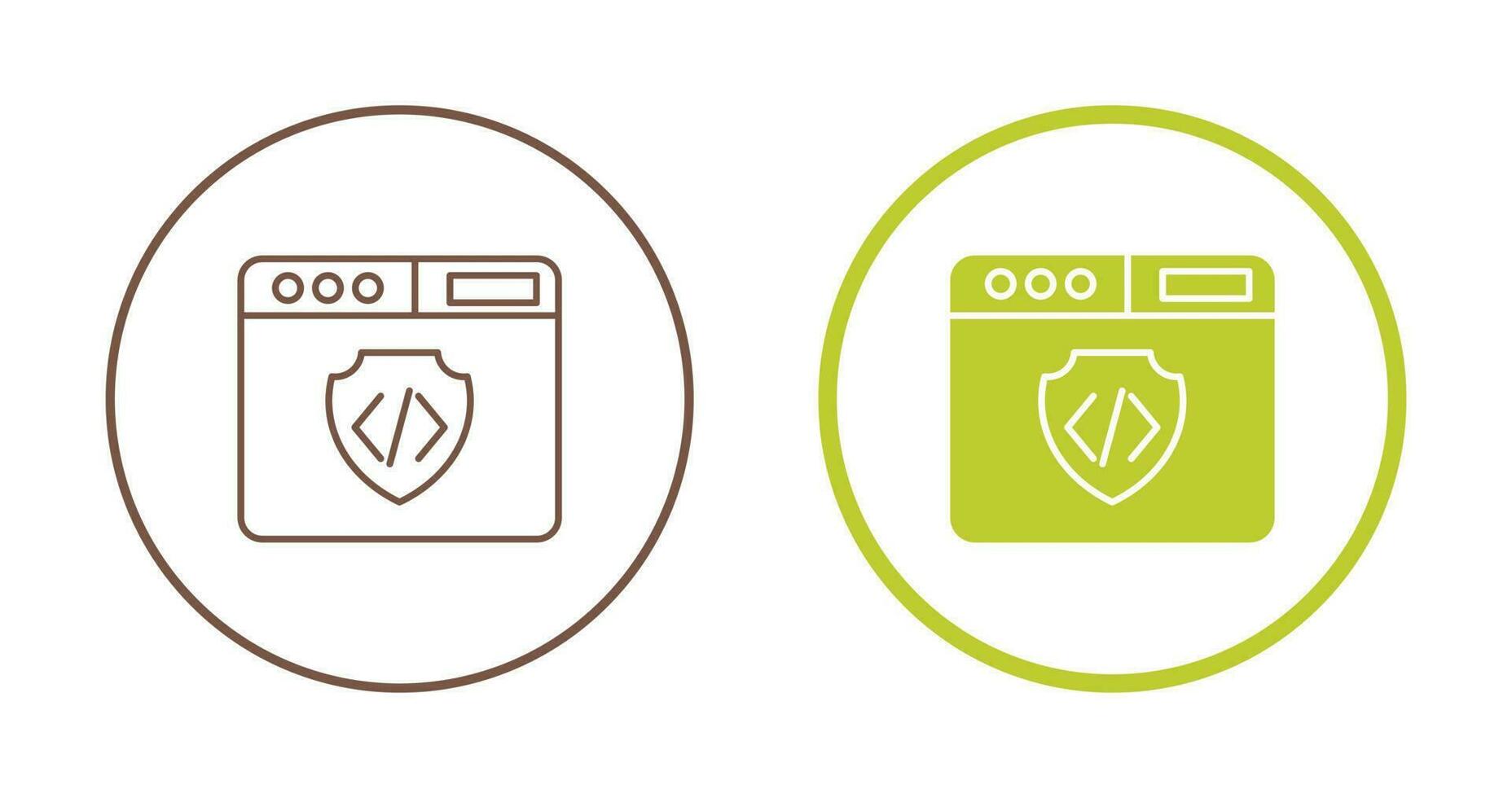 Unique Two Icons Set file vector