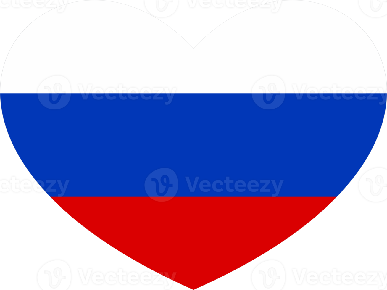 Flag of Russia on the Heart Shape, Flag of Russia, Flag of the Russian  Federation. Format PNG 12658310 PNG