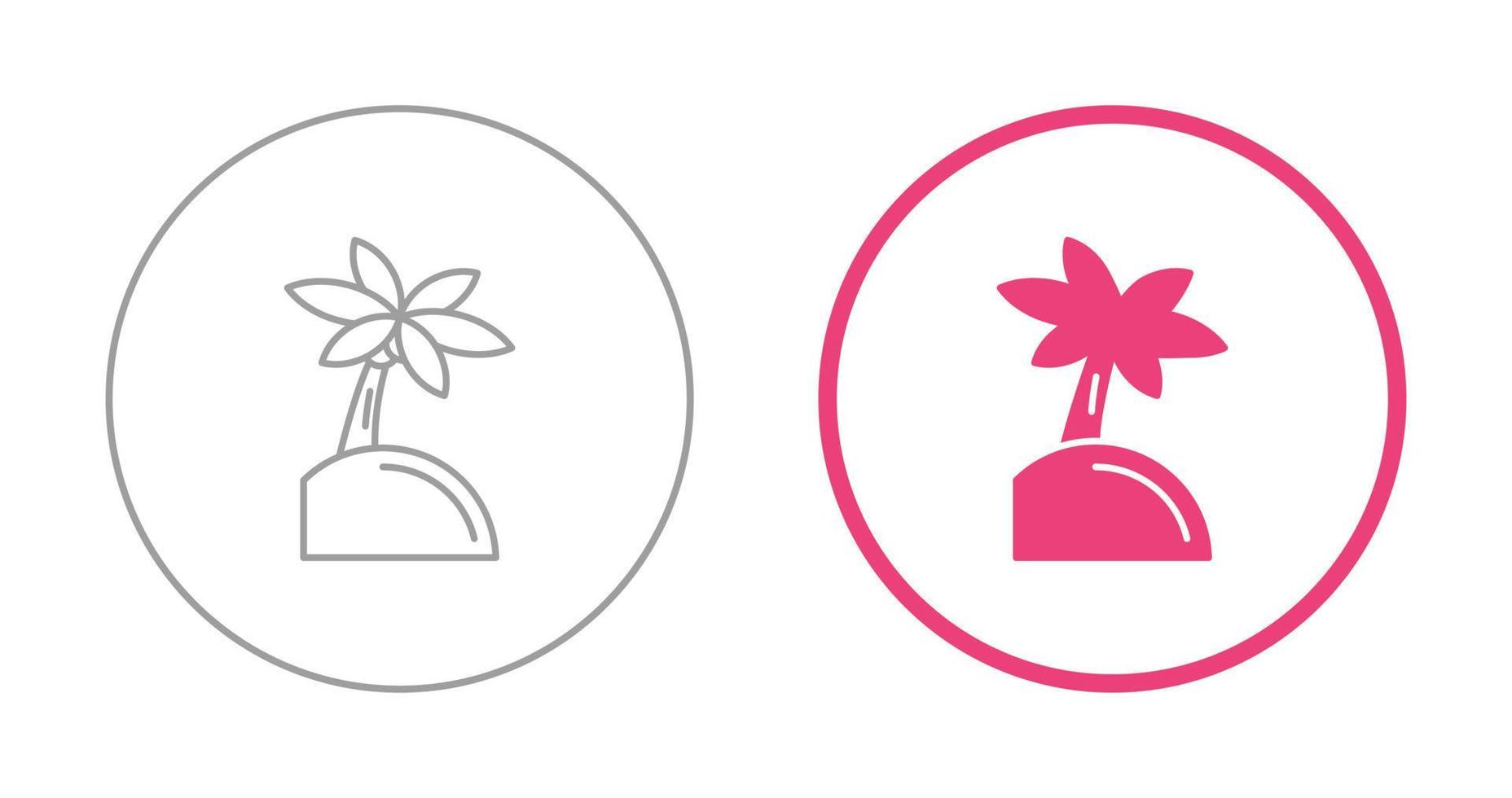 Palm Tree Vector Icon