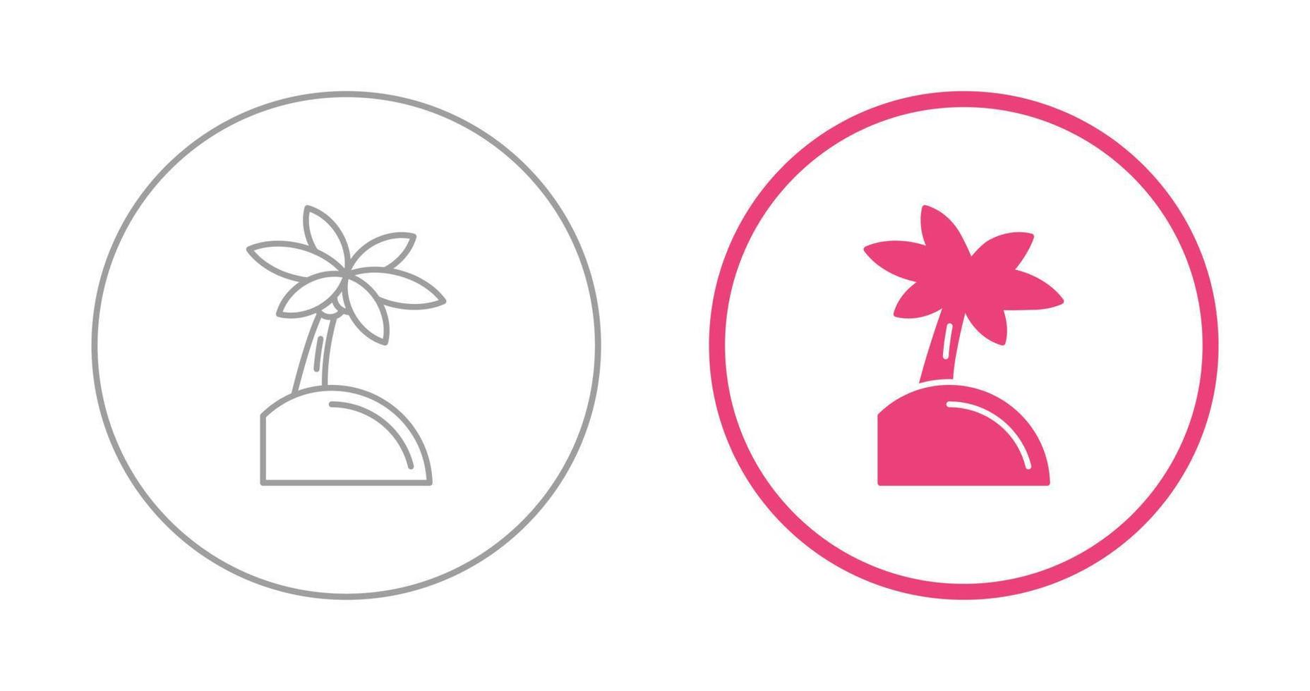 Palm Tree Vector Icon