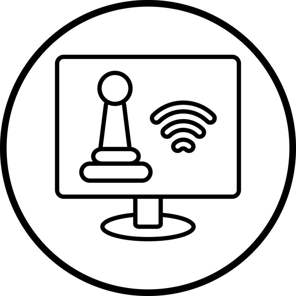 Smart Chess Vector Icon Style