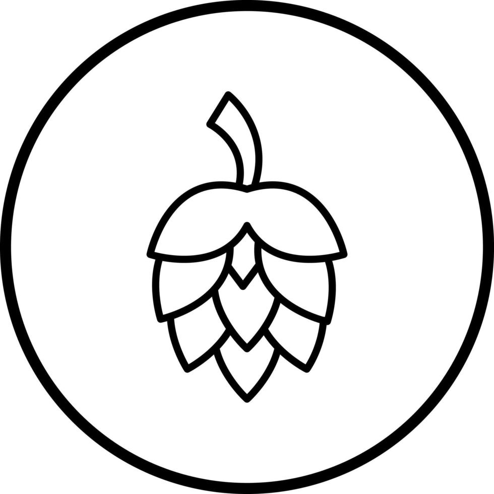 Hops Vector Icon Style