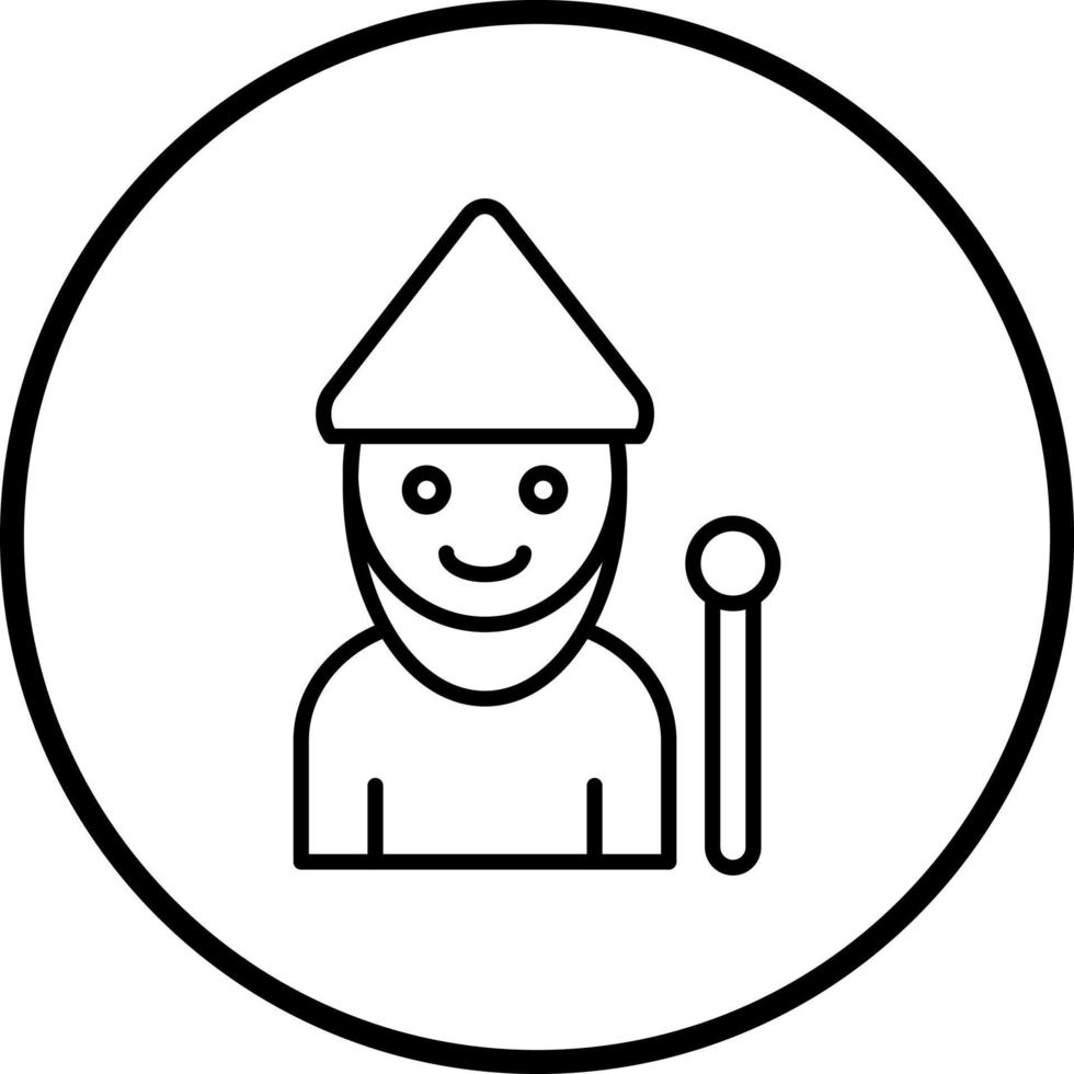 Wizard Vector Icon Style