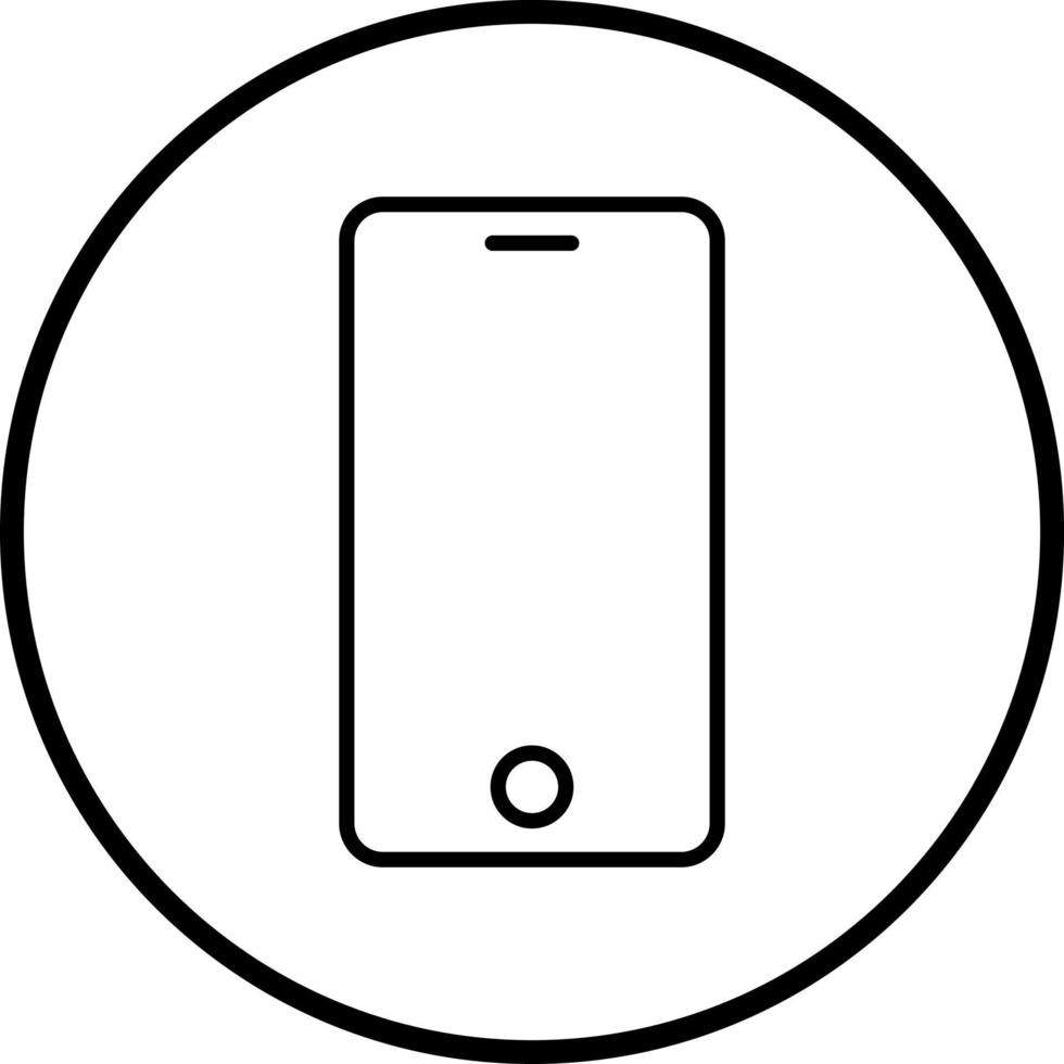 Smartphone Vector Icon Style