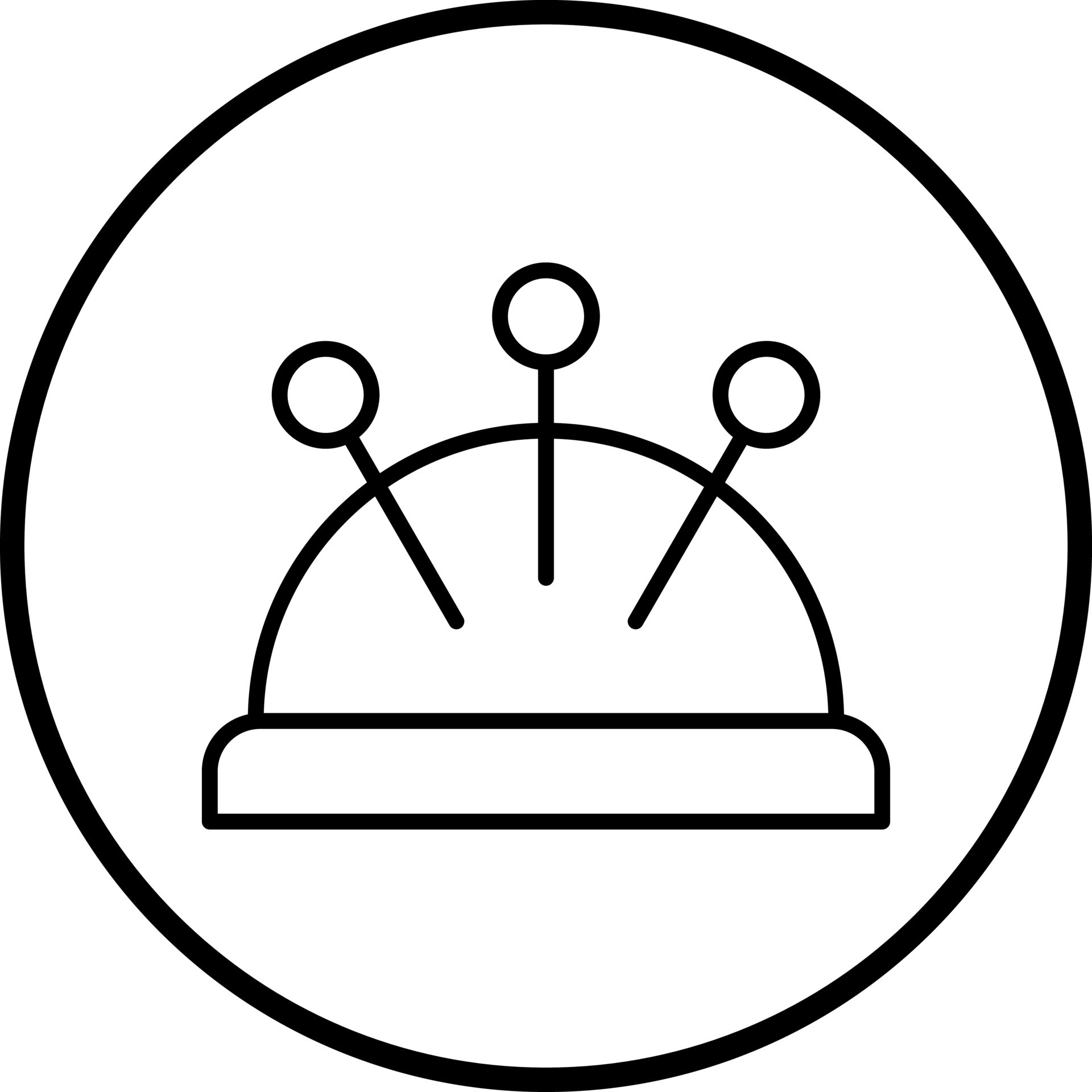 Pin Cushion Vector Icon Style 22111266 Vector Art at Vecteezy