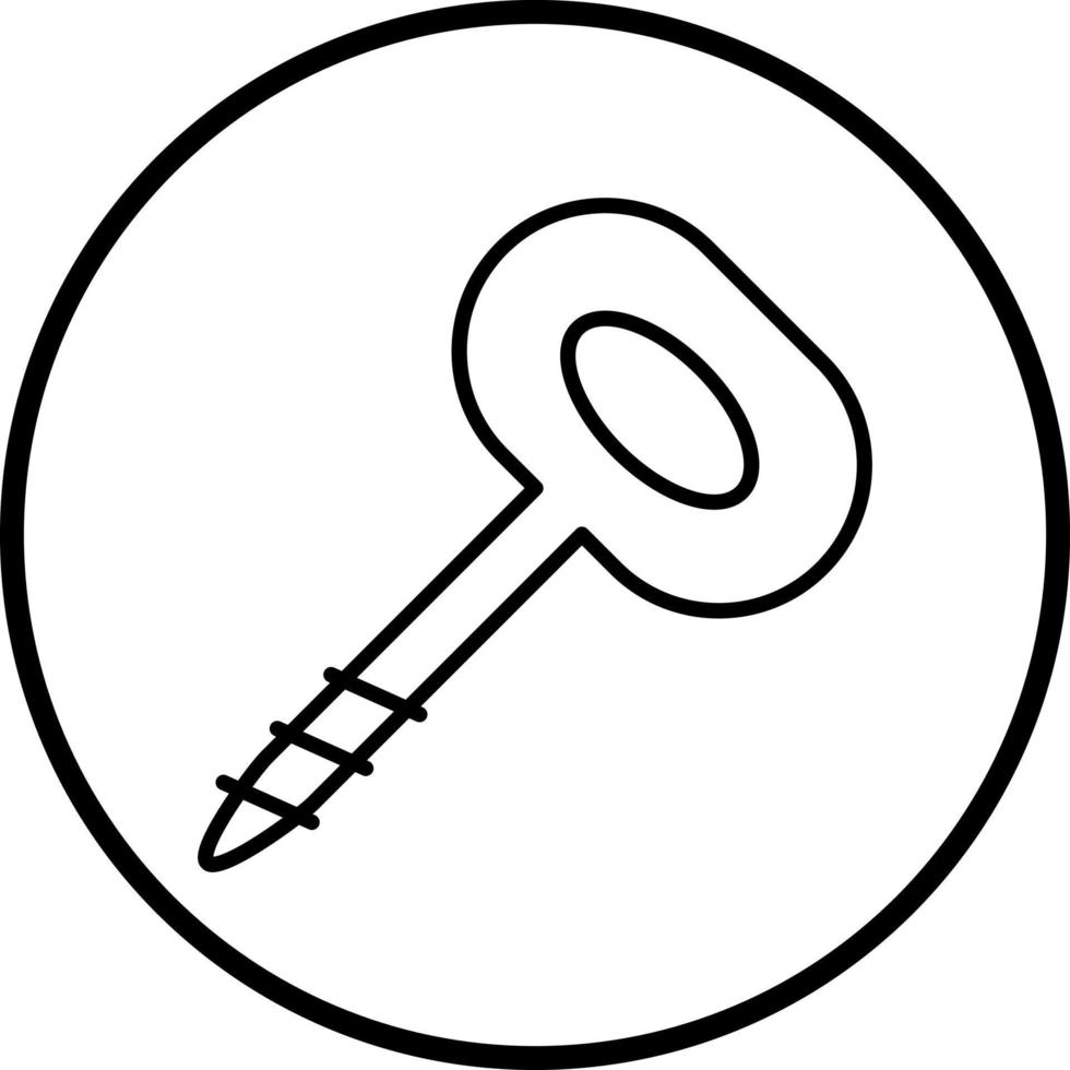 Tendril Vector Icon Style
