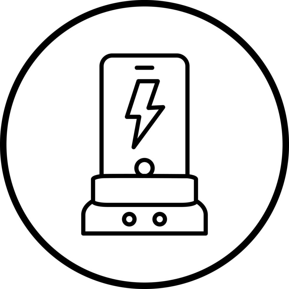 Phone Dock Vector Icon Style