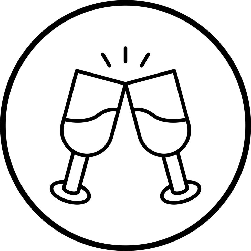 Cheers Vector Icon Style