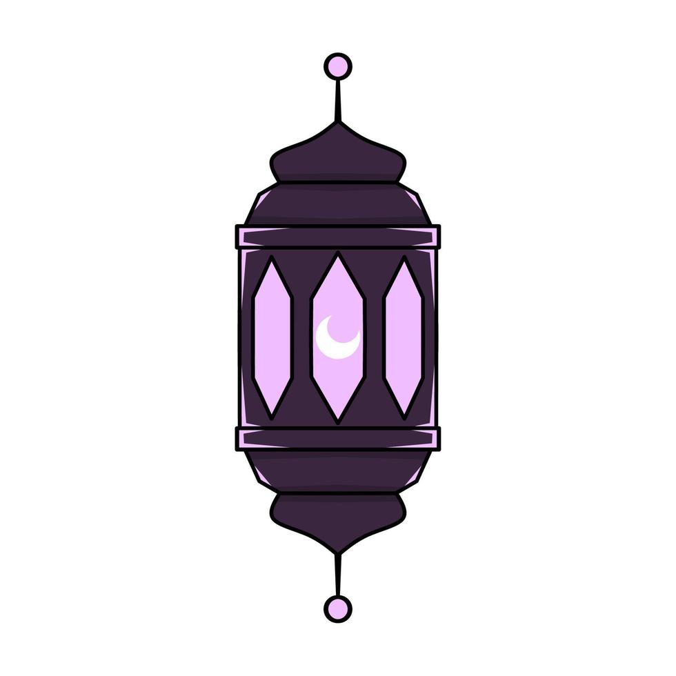 islámico linterna icono, ilustración de un linterna con un elegante concepto, adecuado para Ramadán y eid diseños vector