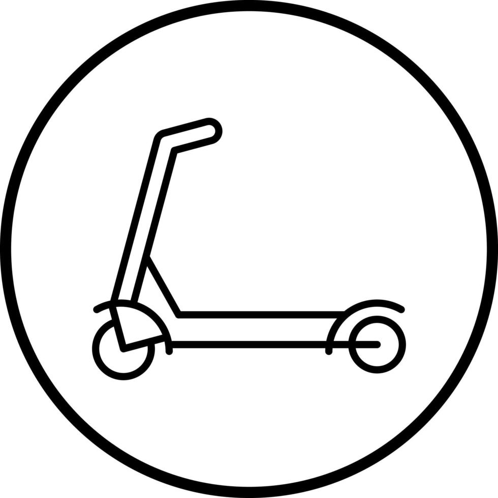 Micromobility Vector Icon Style