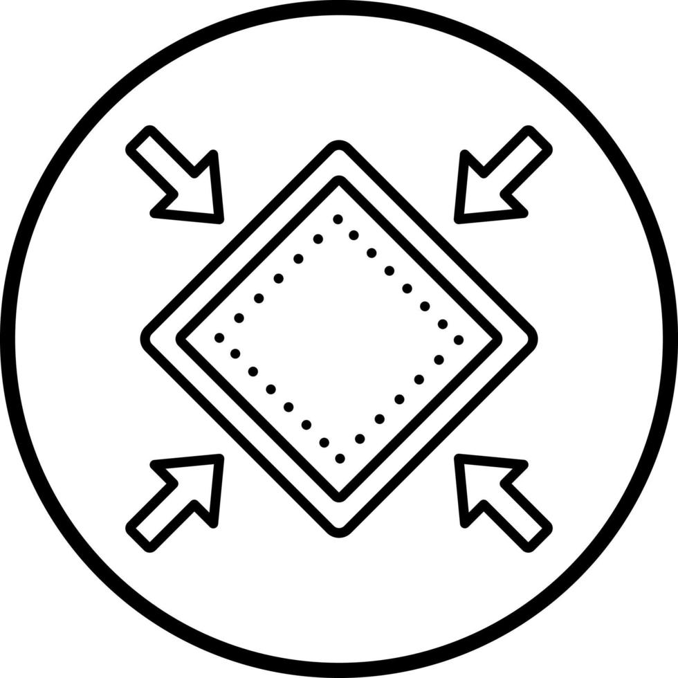 Shrink Vector Icon Style