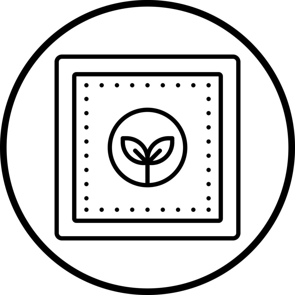 Eco Friendly Fabric Vector Icon Style