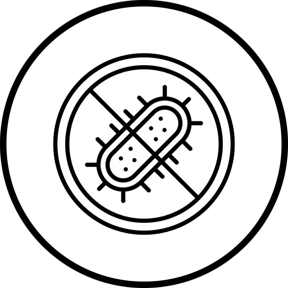 Antibacterial Fabric Vector Icon Style