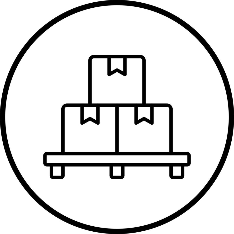 Pallet Vector Icon Style