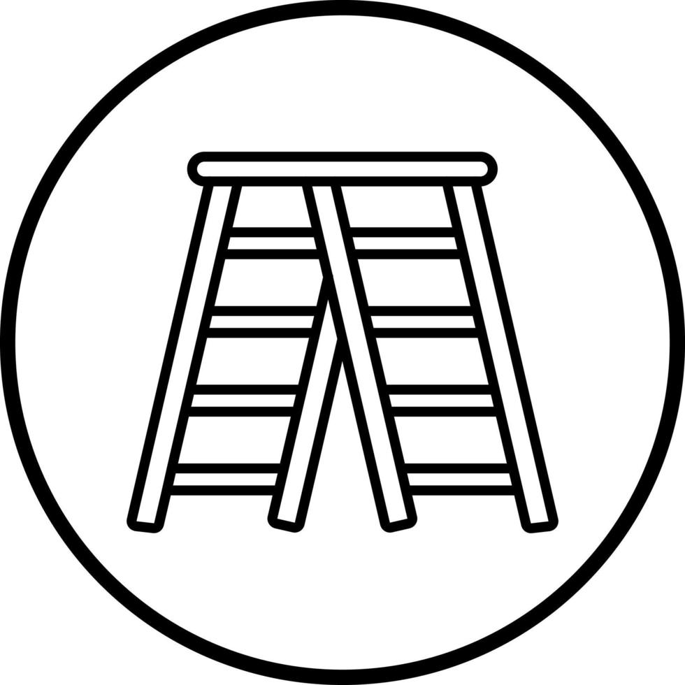 Ladder Vector Icon Style