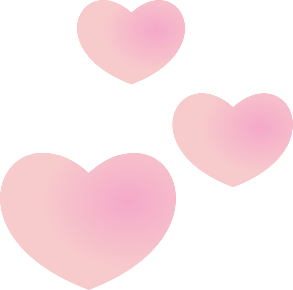 The heart pink love icon PNG