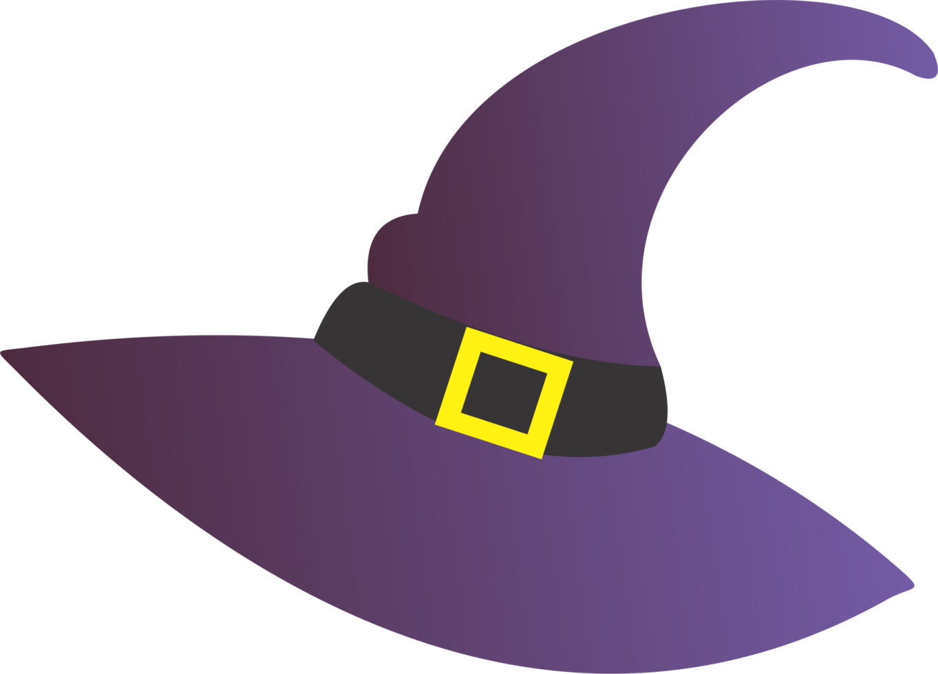 The hat witch Halloween png