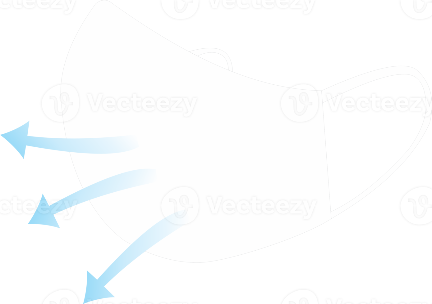 Mask air comfortable icon PNG