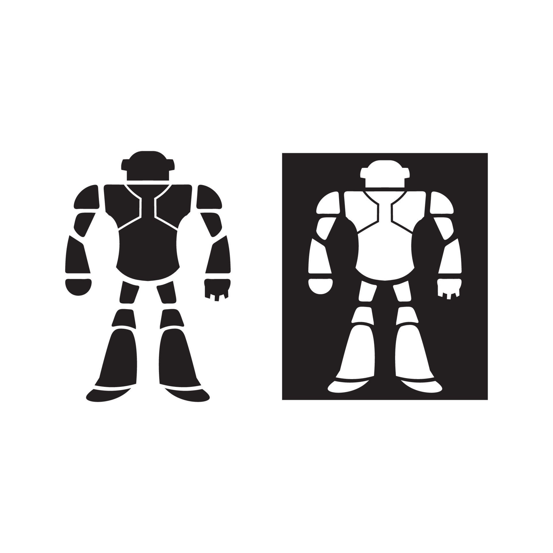 Robot icon vector 22112172 Vector Art at Vecteezy
