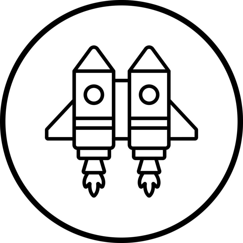 Jetpack Vector Icon Style