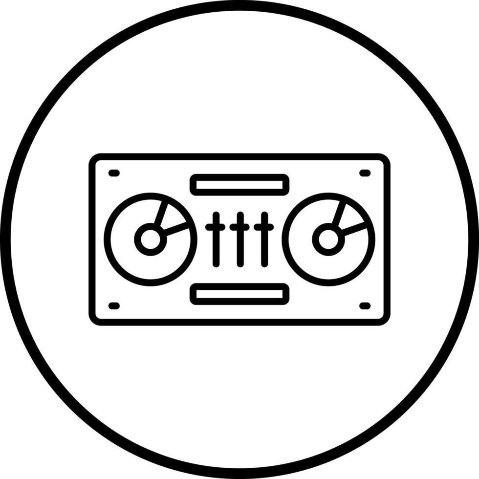 DJ Decks Vector Icon Style