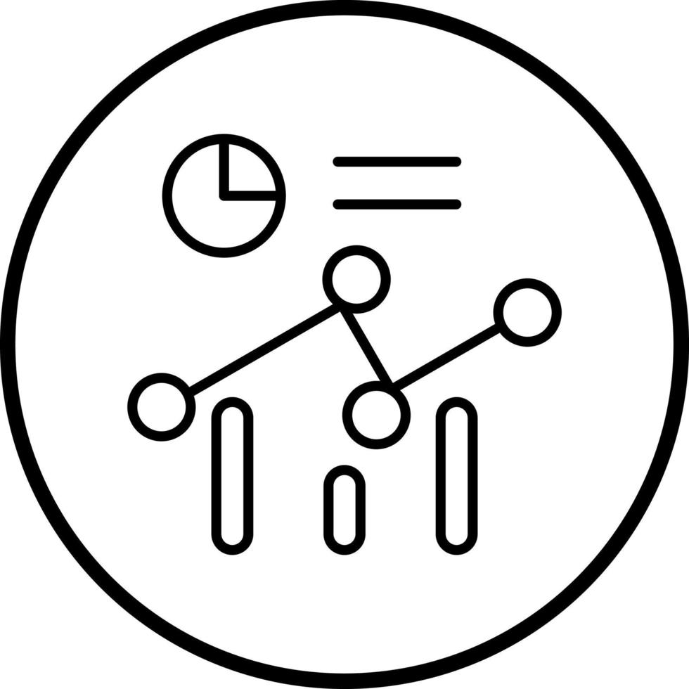Market Prediction Vector Icon Style