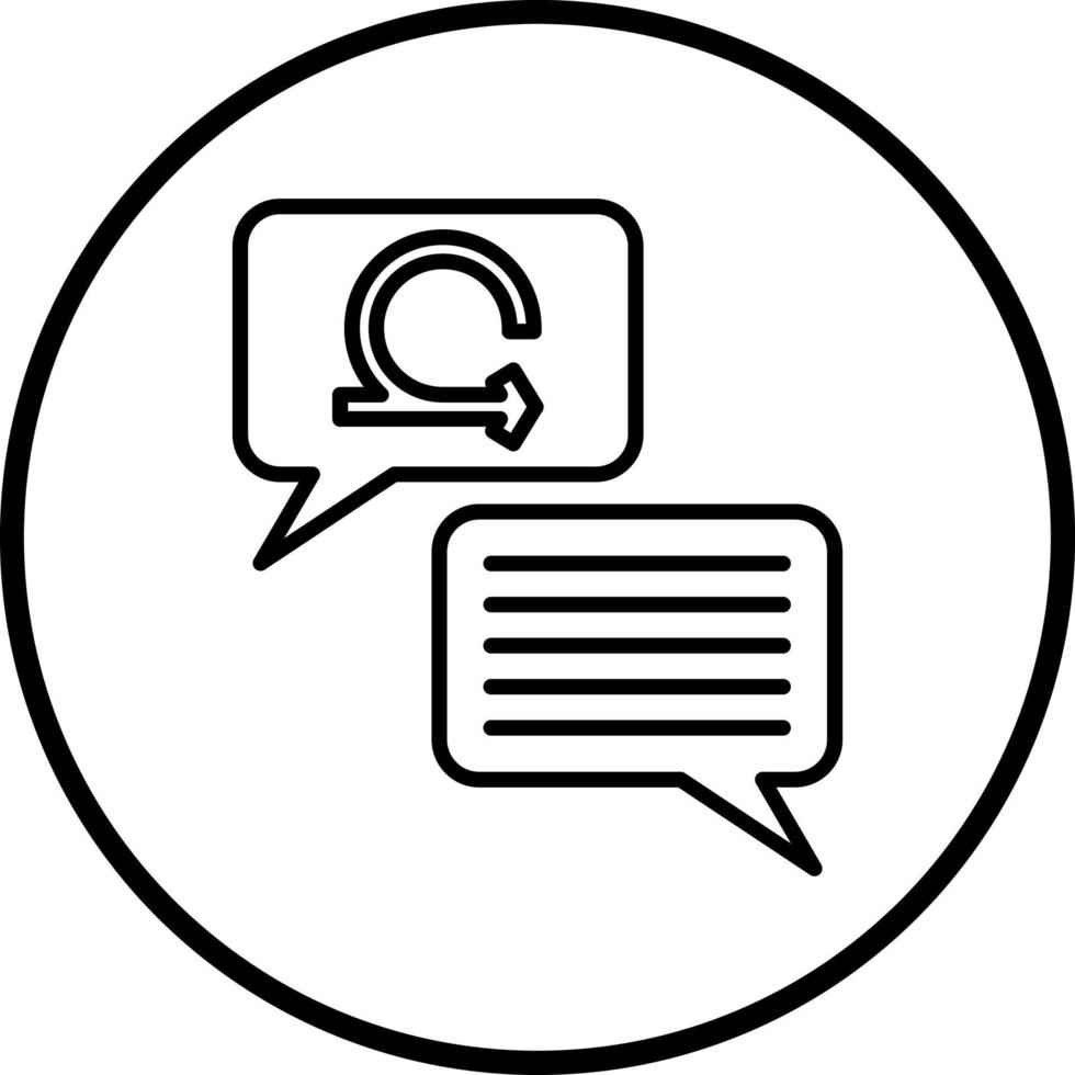 Communication Vector Icon Style