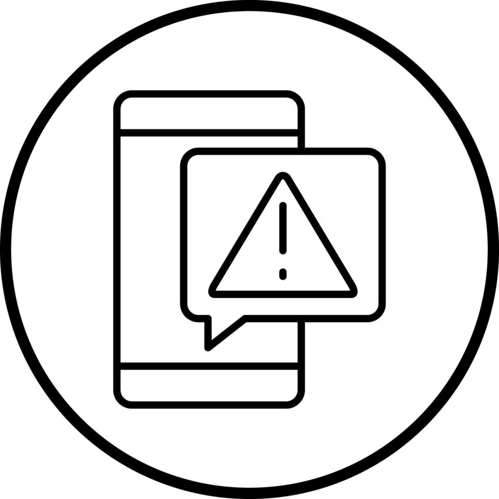 Critical Error Vector Icon Style