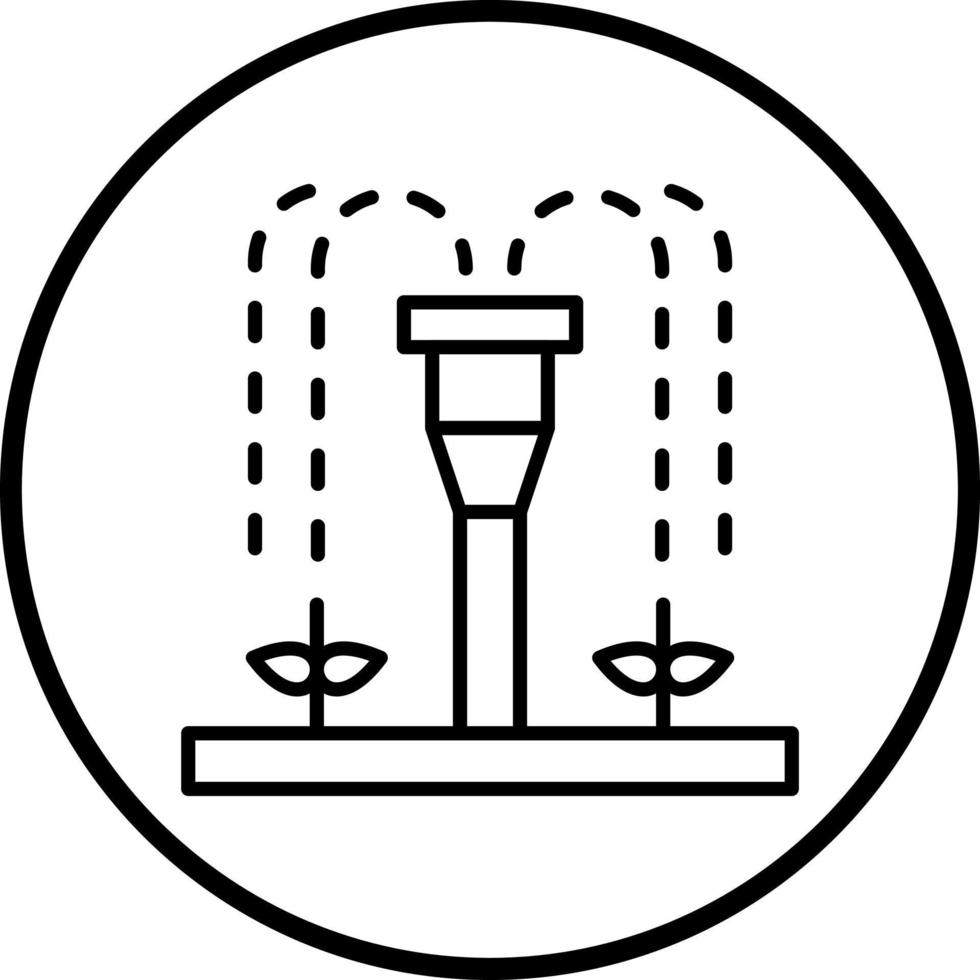 Sprinkler Vector Icon Style