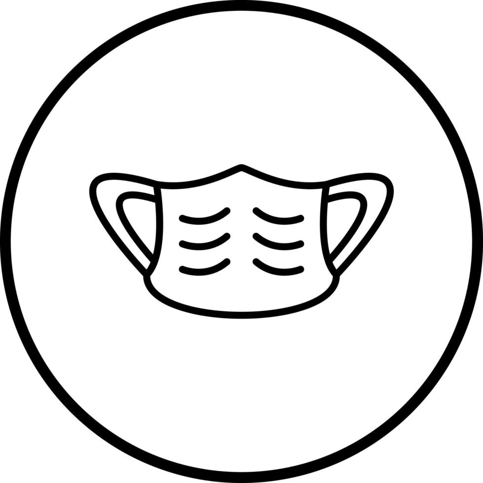 Mask Vector Icon Style