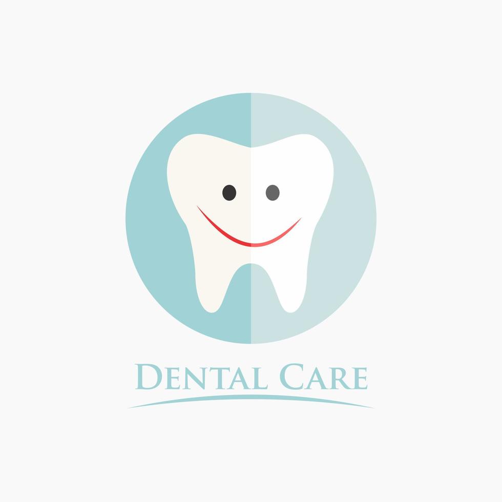 dental logo template design vector illustration