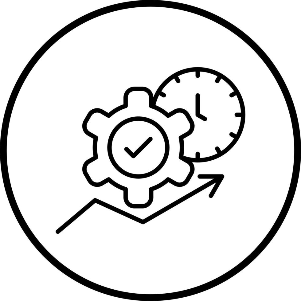 Efficiency Vector Icon Style