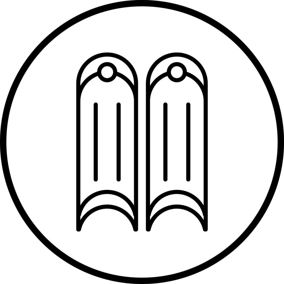 Steel Shank Vector Icon Style