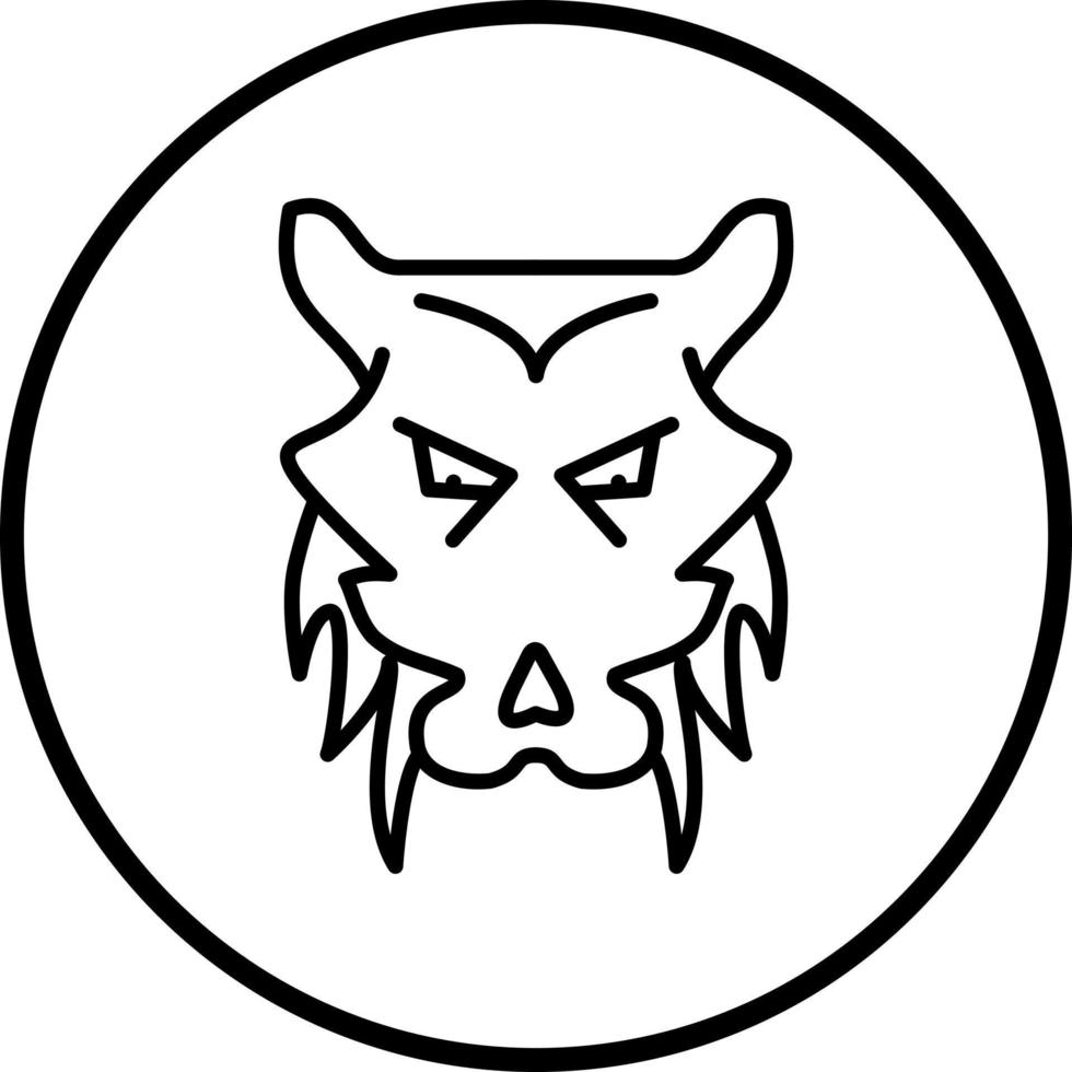 Werewolf Vector Icon Style