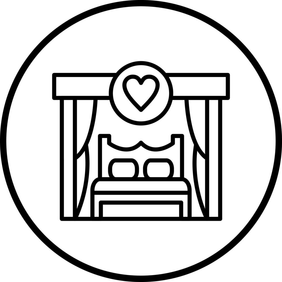 Honeymoon Vector Icon Style