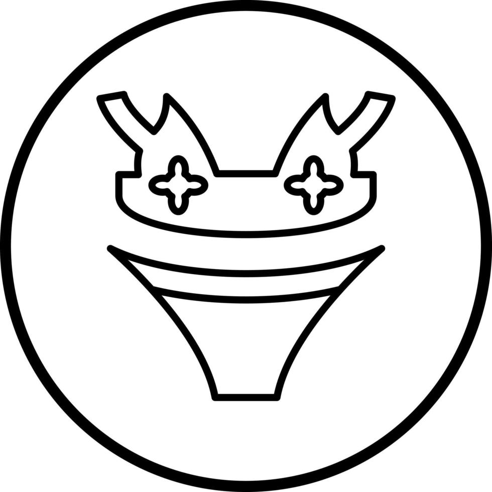 Bikini Vector Icon Style
