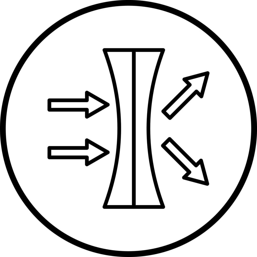 High Index Lenses Vector Icon Style