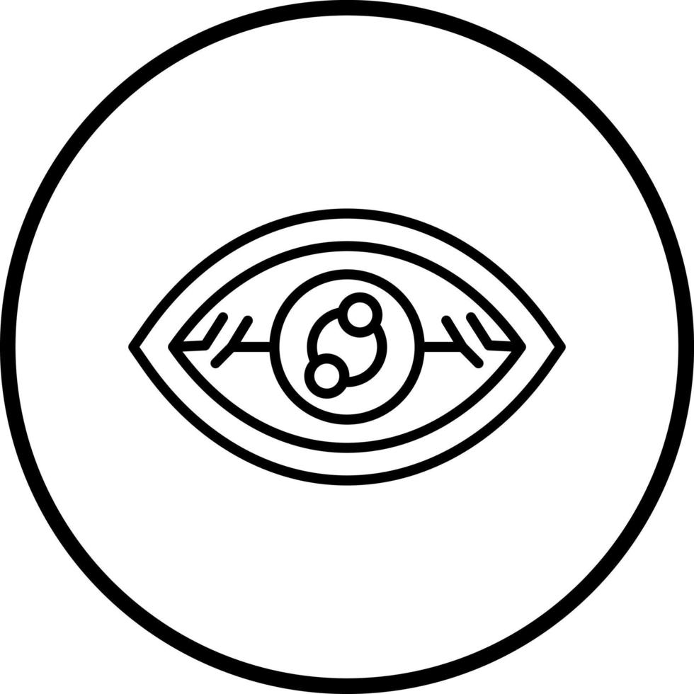 Glaucoma Vector Icon Style