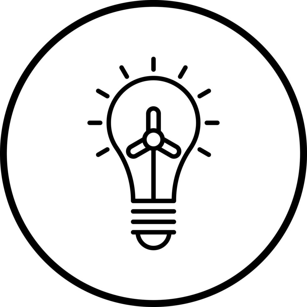 Light Source Vector Icon Style