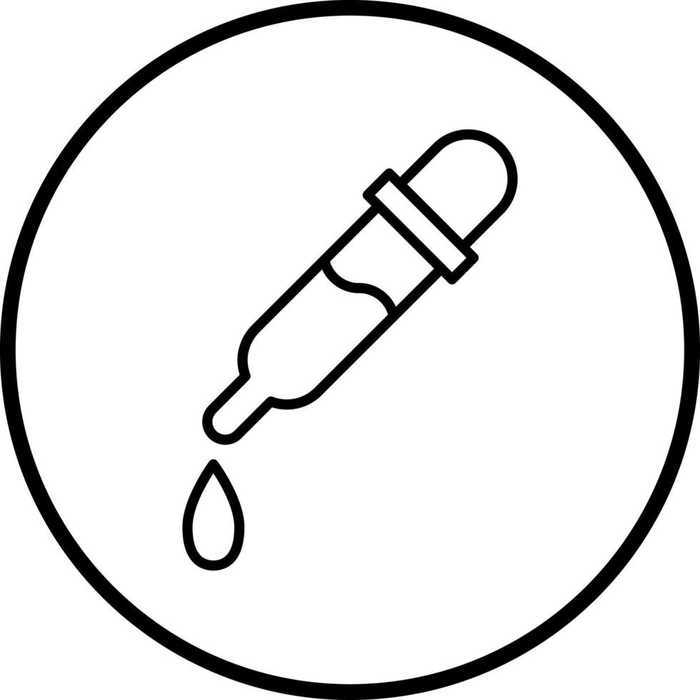Dropper Vector Icon Style