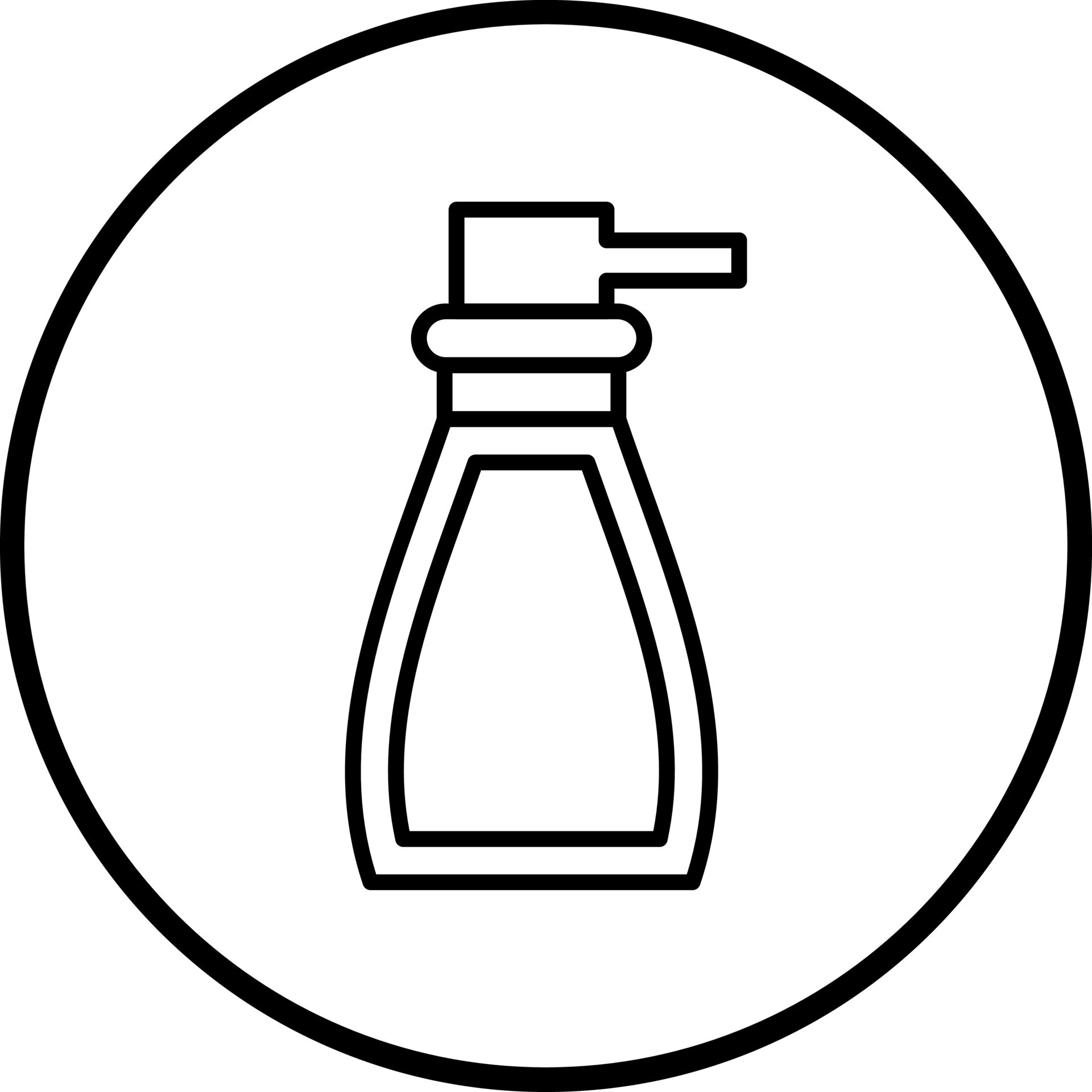 Wash Bottle Vector Icon Style 22113117 Vector Art at Vecteezy